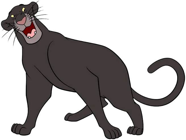 Mowgli and Bagheera, iconic duo, free png download